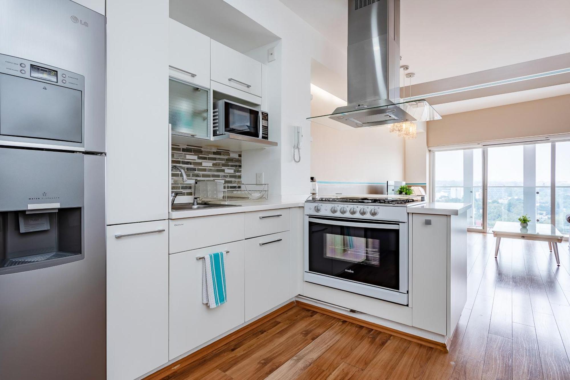 Apartment View Penthouse Private Rooftop, Wi-fi 500mbps, Air Conditioning, Grill, Pool And Gym